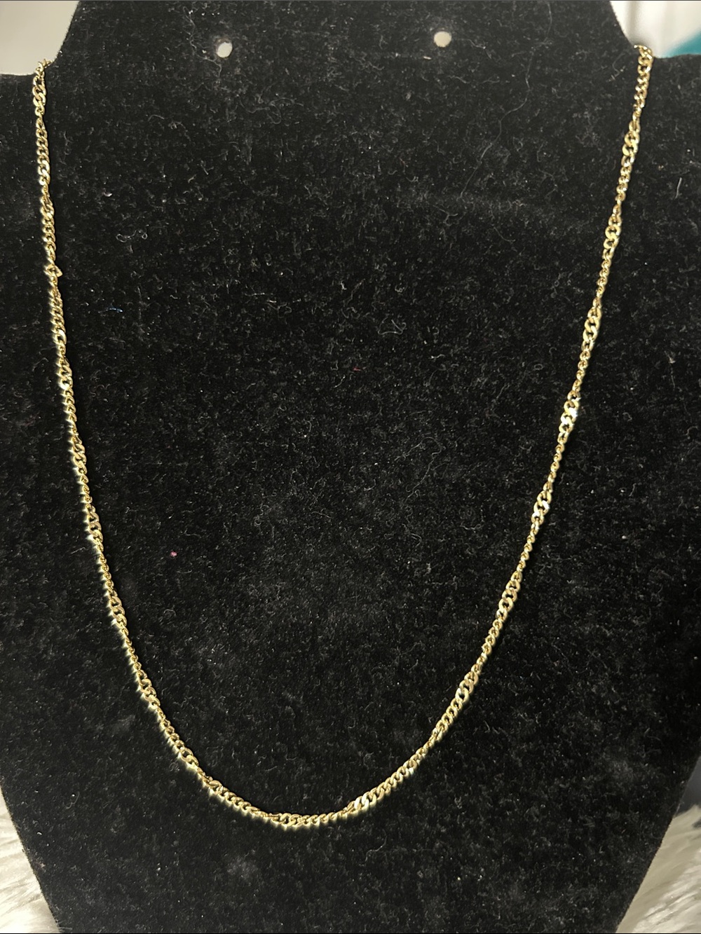 Elegant Gold Rope Chain Necklace for Women